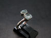 Blue Zircon Ring 925 Silver from Cambodia - Size 7
