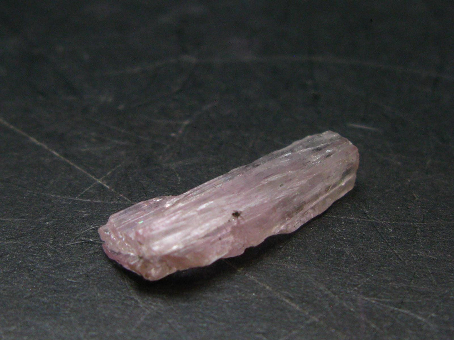 Tanzanite Gem Untreated Pink Crystal From Tanzania - 7.15 Carats -0.8"