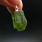 Peridot Olivine Pendant in SS From Arizona - 1.0" - 3.53 Grams
