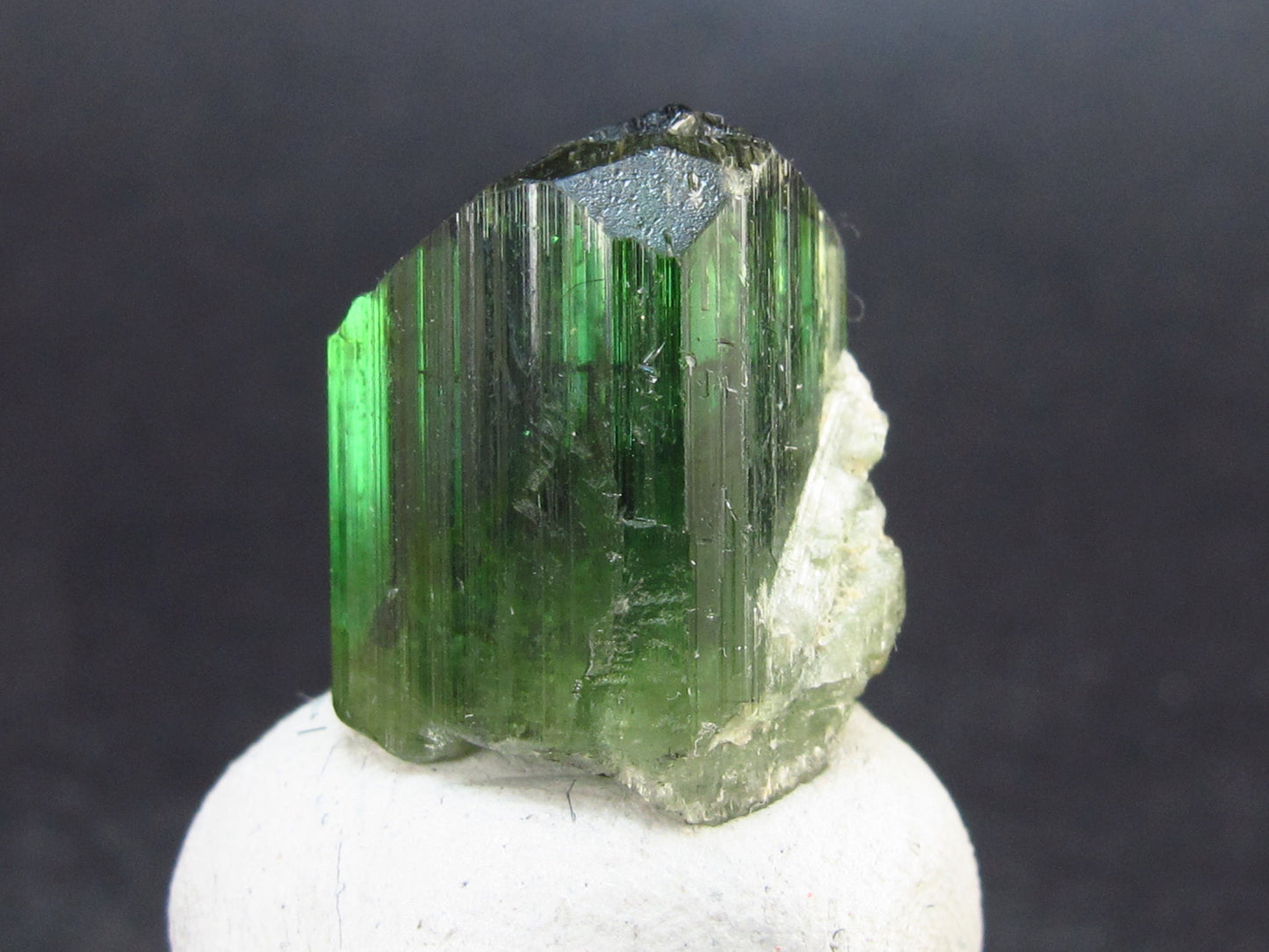 Green Tourmaline Crystal From Brazil - 0.6" - 10.7 Carats