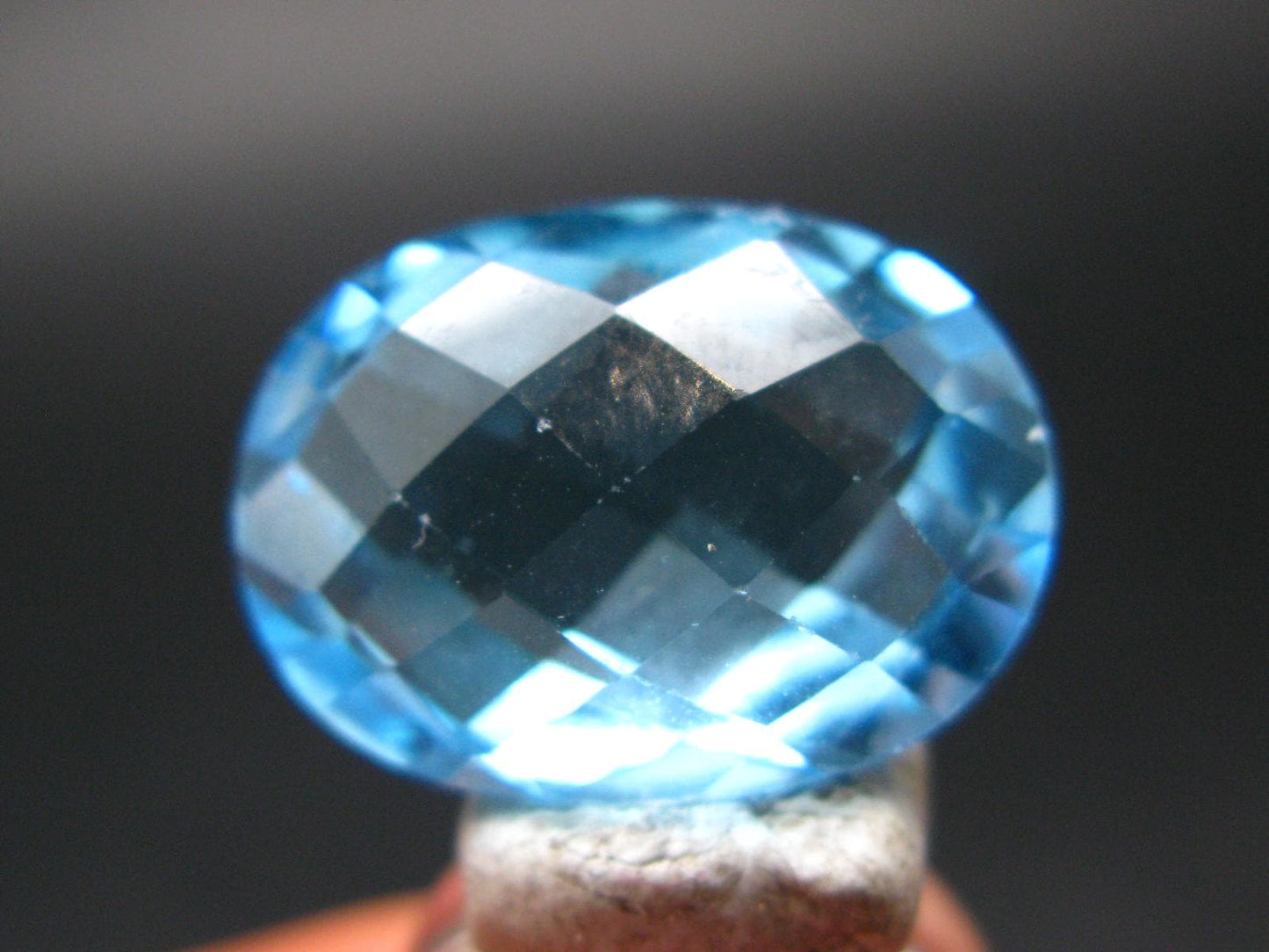 Gem Blue Topaz Cut Stone From Brazil - 15.04 Carats