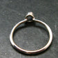 Benitoite Silver Ring From California - Size 8 - 1.86 Grams