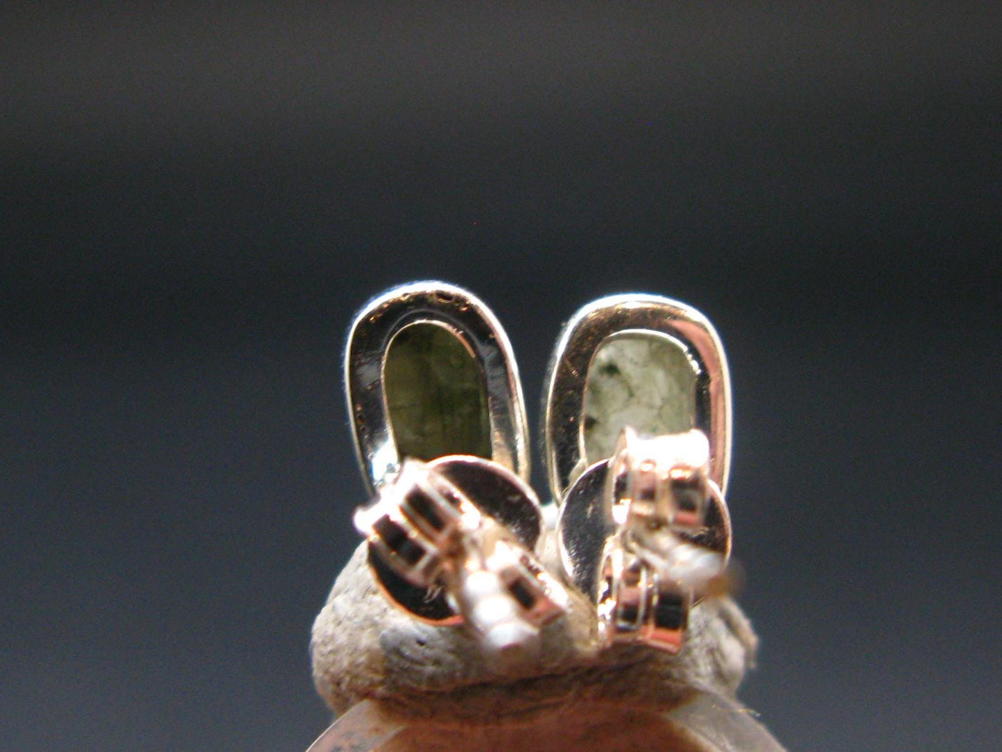 6.05 Carat Phenakite Phenacite Sterling Silver Stud Earrings from Brazil