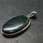 Rare Black Opal Sterling Silver Pendant from Australia - 1.5" - 4.58 Grams