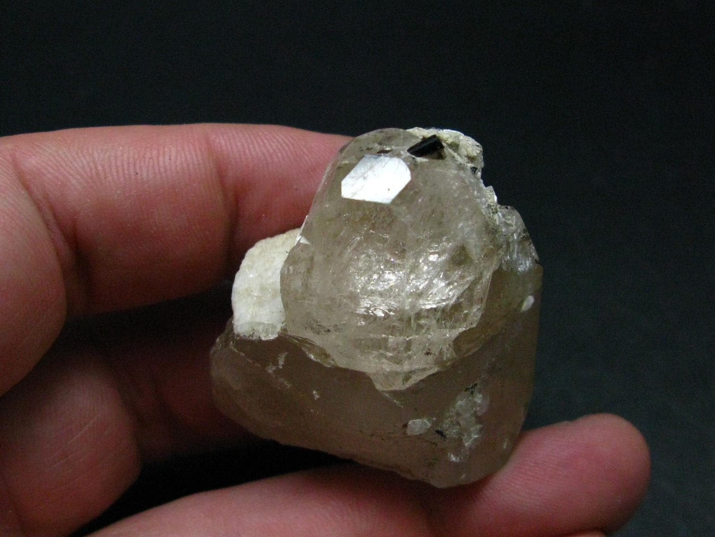 Natural Large Peach Topaz Crystal From Pakistan - 2.0" - 64.03 Grams