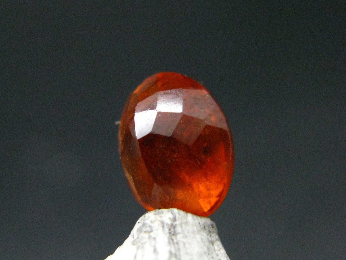 Hessonite Garnet Gem Cut Stone From Sri Lanka - 3.04 Carats