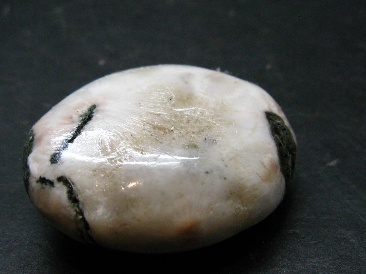 Natrolite Tumbled Stone from Indonesia - 1.4" - 20.0 Grams