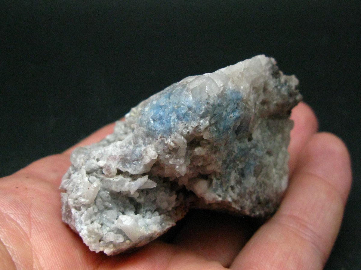 Papagoite In Quartz Cluster From South Africa - 2.7"