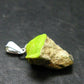 Gaspeite Silver Pendant From Australia - 0.9" - 1.27 Grams