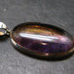 Stunning Natural Gem Ametrine Crystal Silver Pendant From Bolivia - 2.1" - 20.33 Grams
