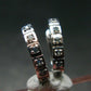 Genuine Alexandrite Gem Silver Earrings From Russia - 2.08 Grams