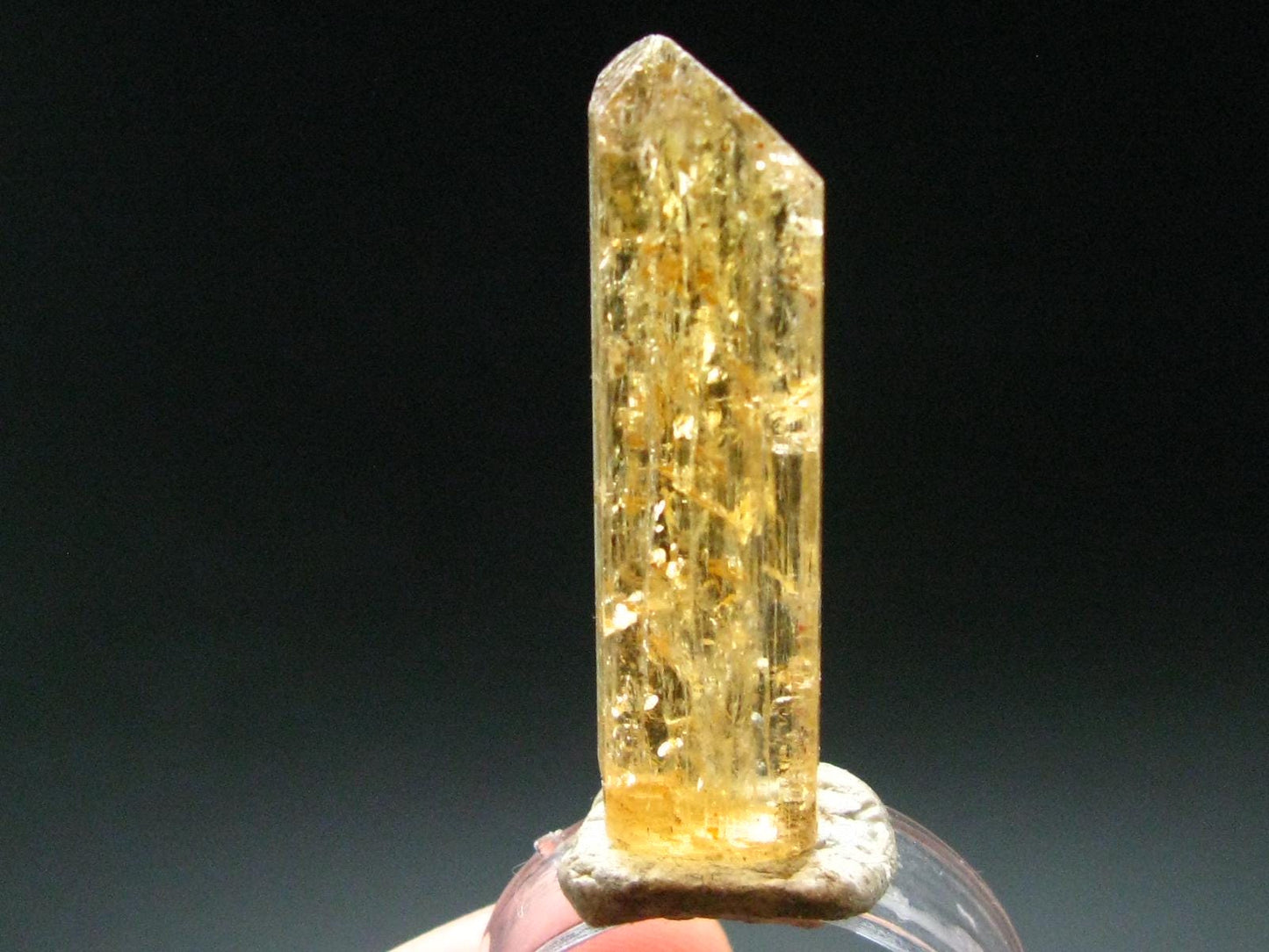 Imperial Topaz Crystal From Zambia - 1.6" - 55.25 Carats