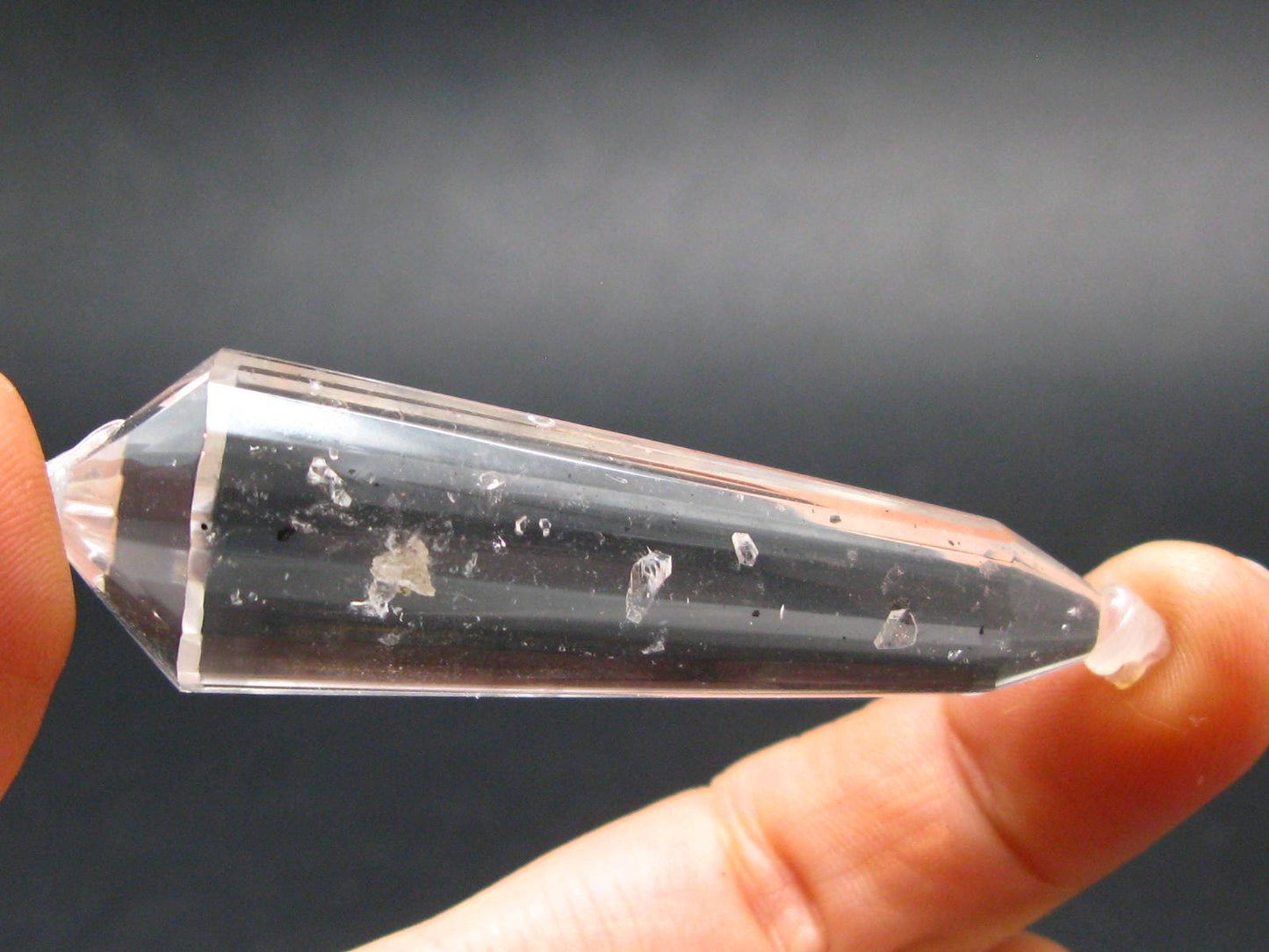 Perfect Quartz Vogel Crystal Healing Wand - 2.5" - 22.17 Grams