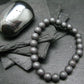 Hematite Genuine Bracelet ~ 7 Inches ~ 8mm Round Matte Beads