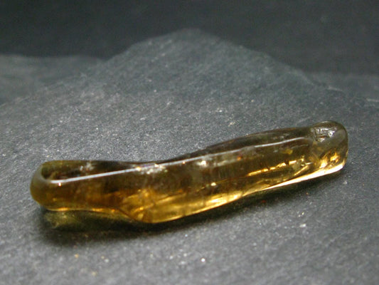 Nice Untreated Unheated Citrine Tumbled Stone from Zambia - 46.65 Carats - 2.1"