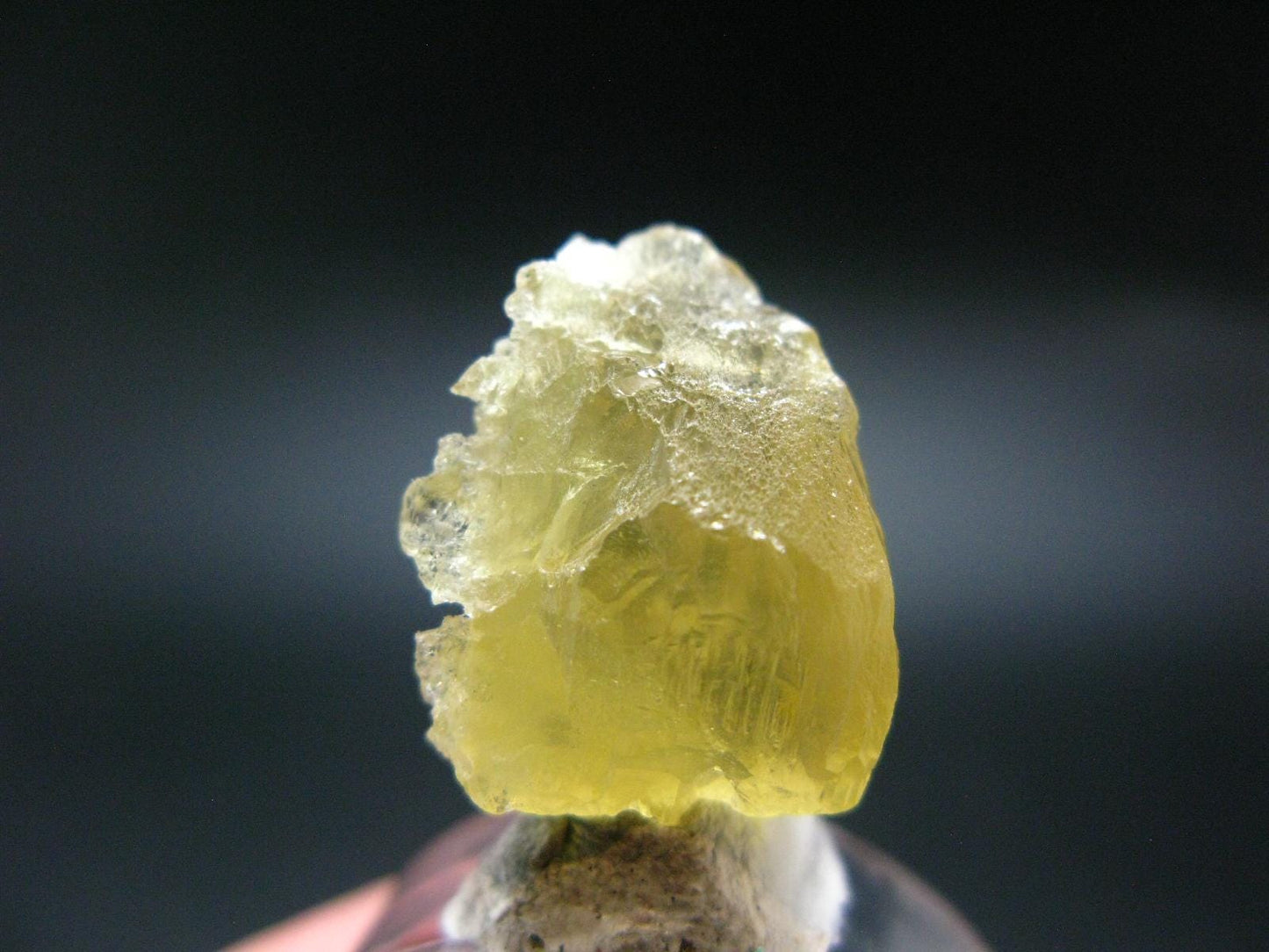 Etched Heliodor (Yellow Beryl) Crystal from Brazil - 19.80 Carats - 0.8"