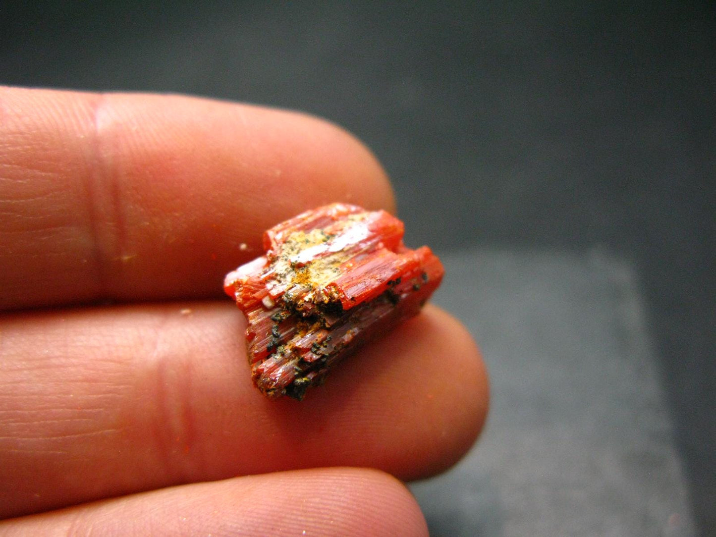 Large Orange Crocoite Crystal From Australia - 0.6" - 13.40 Carats