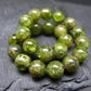 Peridot Genuine Bracelet ~ 7 Inches ~ 8mm Round Beads