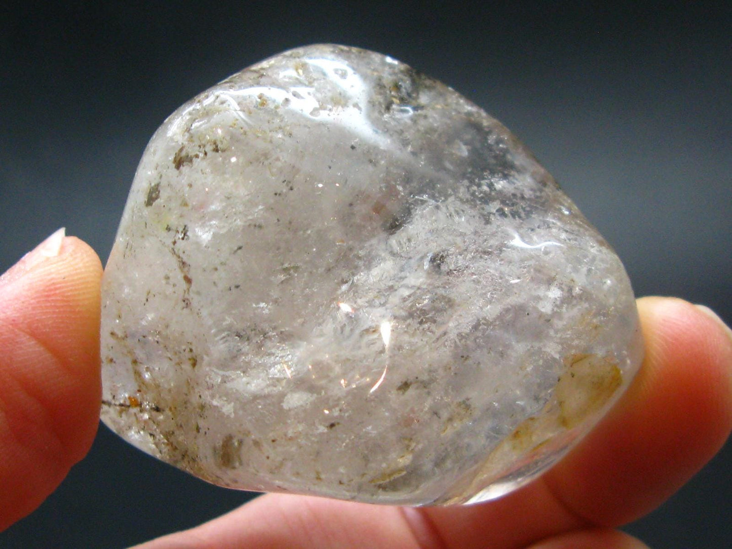 Rare Witches Finger Quartz Crystal Tumble From Zambia - 1.7" - 51.14 Grams