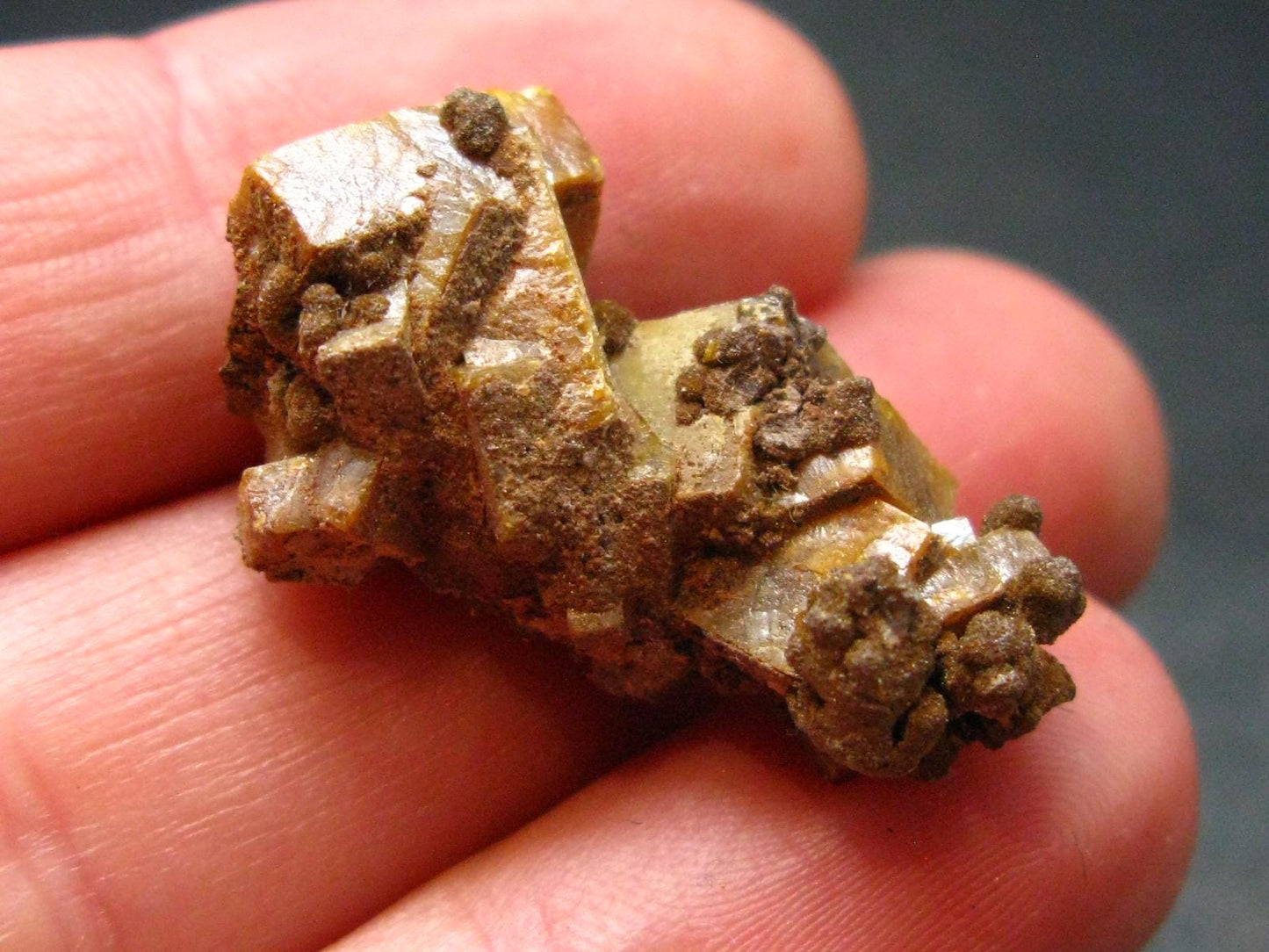 Wulfenite Cluster From Namibia - 1.0"