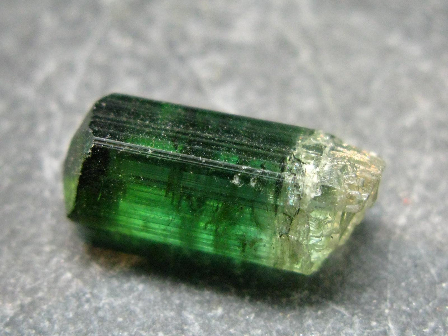 Green Tourmaline Crystal From Brazil - 0.7" - 11.55 Carats