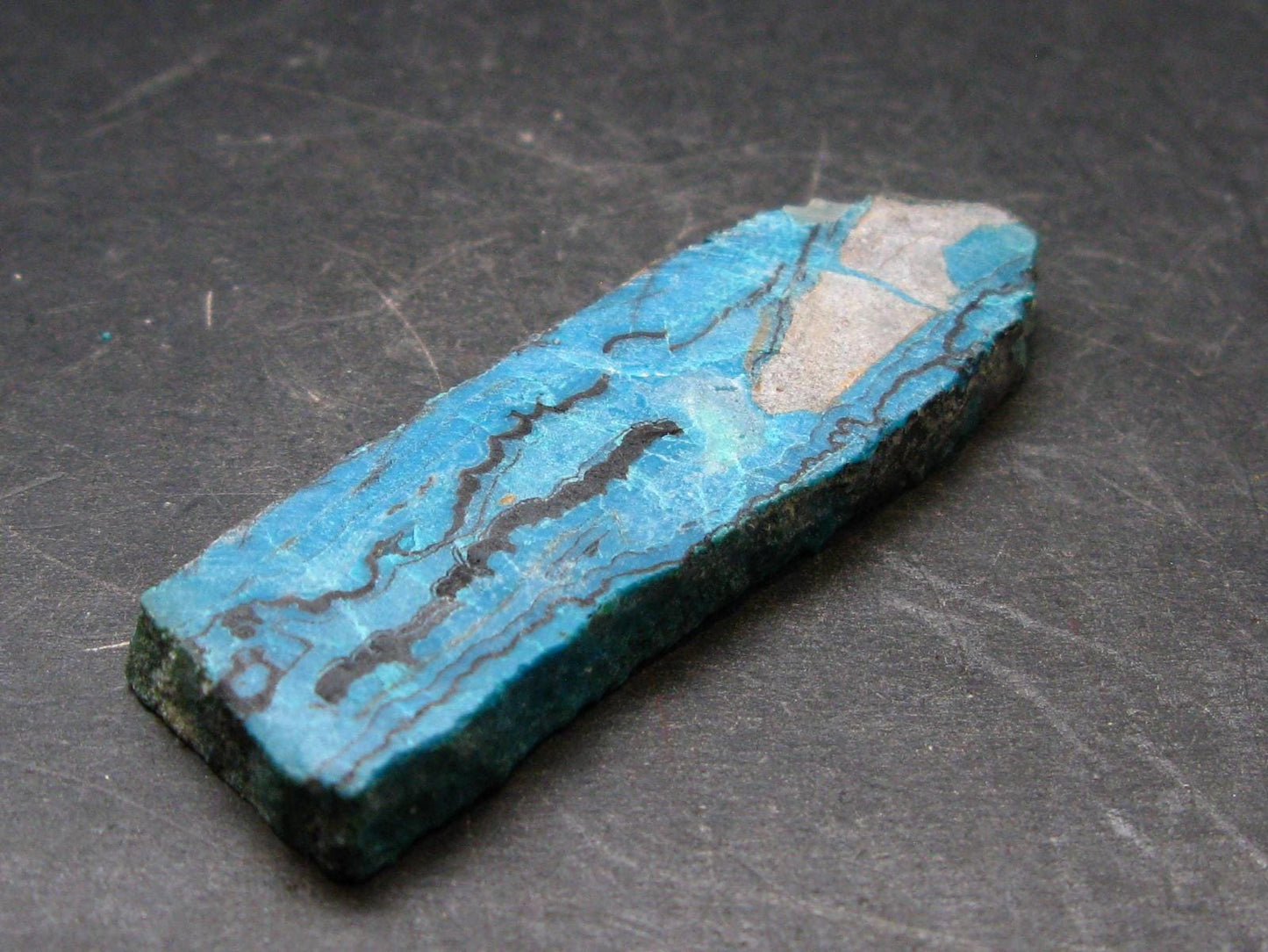 Chrysocola Slab from Arizona - 2.3" - 13.68 Grams