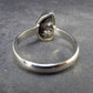 Large Meteorite Campo Del Cielo Sterling Silver Ring from Argentina - 4.56 Grams - Size 9.75