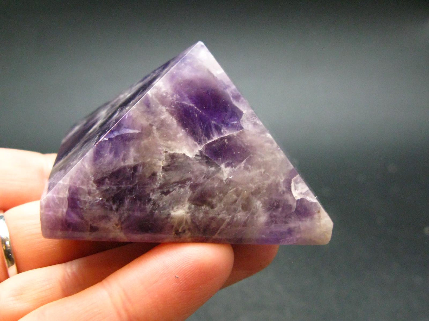 Rare Amazez Amethyst Quartz Pyramid From Madagascar - 2.0" - 94.07 Grams