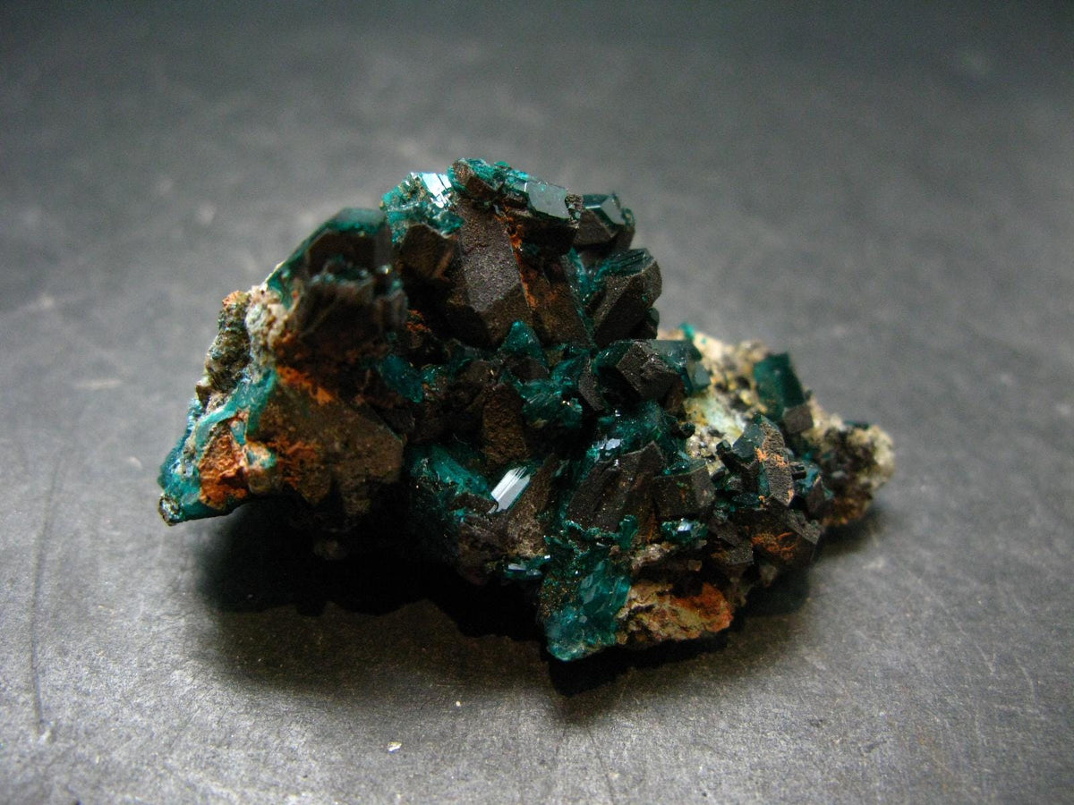 Very Nice Dioptase Cluster from Congo - 2.0" - 28.66 Grams