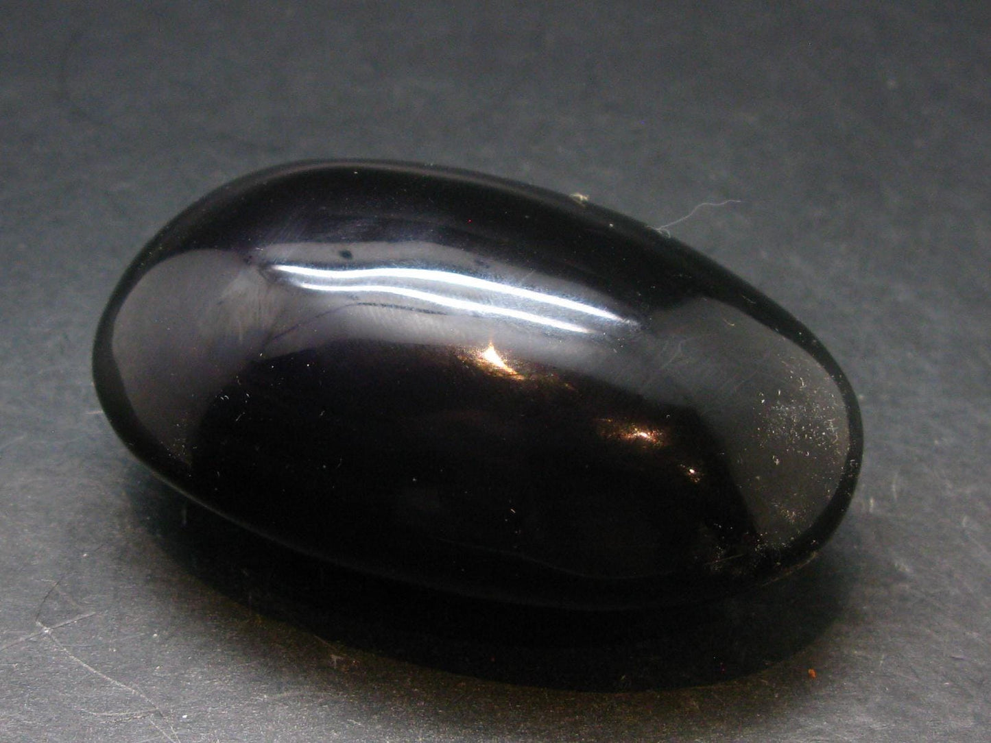 Black Obsidian Polished Stone From Mexico - 3.0"
