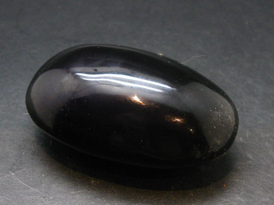 Black Obsidian Polished Stone From Mexico - 3.0"