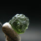 Moldavite Tektite Raw Bead from Czech Republic - 8 mm - 2.25 Carats