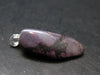 Rich Purple Sugilite Silver Pendant From South Africa - 1.2" - 3.43 Grams