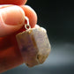 Rare Brandenberg Brandberg Amethyst Quartz Silver Pendant From Namibia - 1.1" - 7.72 Grams