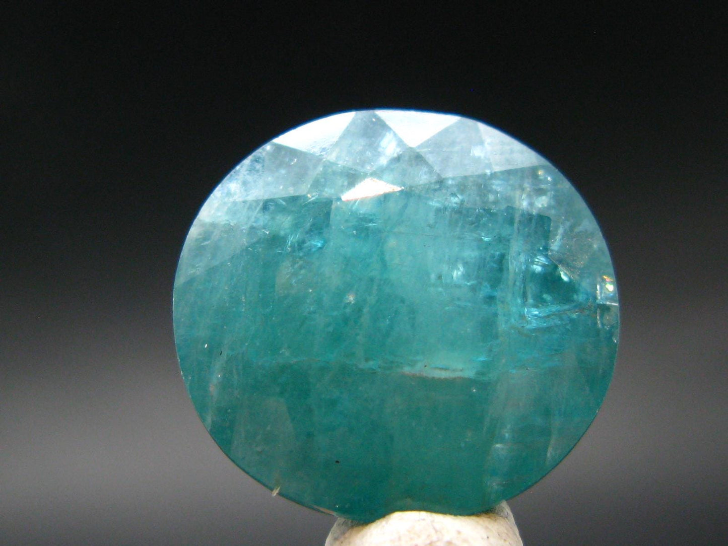 Extremely Rare Grandidierite Cut Stone From Madagascar - 16.32 Carats