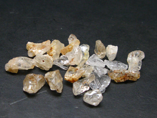 Lot of 25 Phenakite Phenacite Crystals from Nigeria - 27.30 Carats