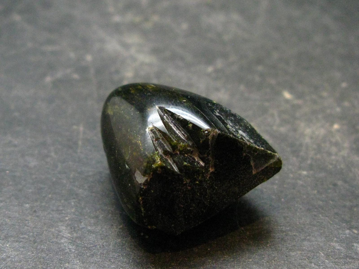 Nice Rare Terminated Epidote Crystal Metal Free Pendant From Peru - 1.0" - 13.40 Grams