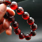 AAA Grade Garnet Hessonite Genuine Bracelet ~ 8 Inches ~ 15mm Round Beads