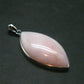 Pink Opal Sterling Silver Pendant From Peru - 1.7"