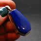 Lapis Lazuli Silver Pendant From Afghanistan - 1.7" - 11.81 Grams