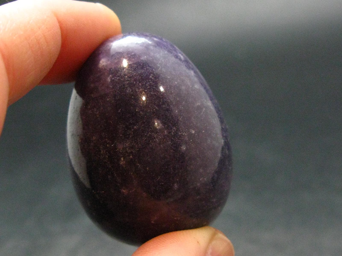 Lepidolite Egg from Brazil - 1.6"
