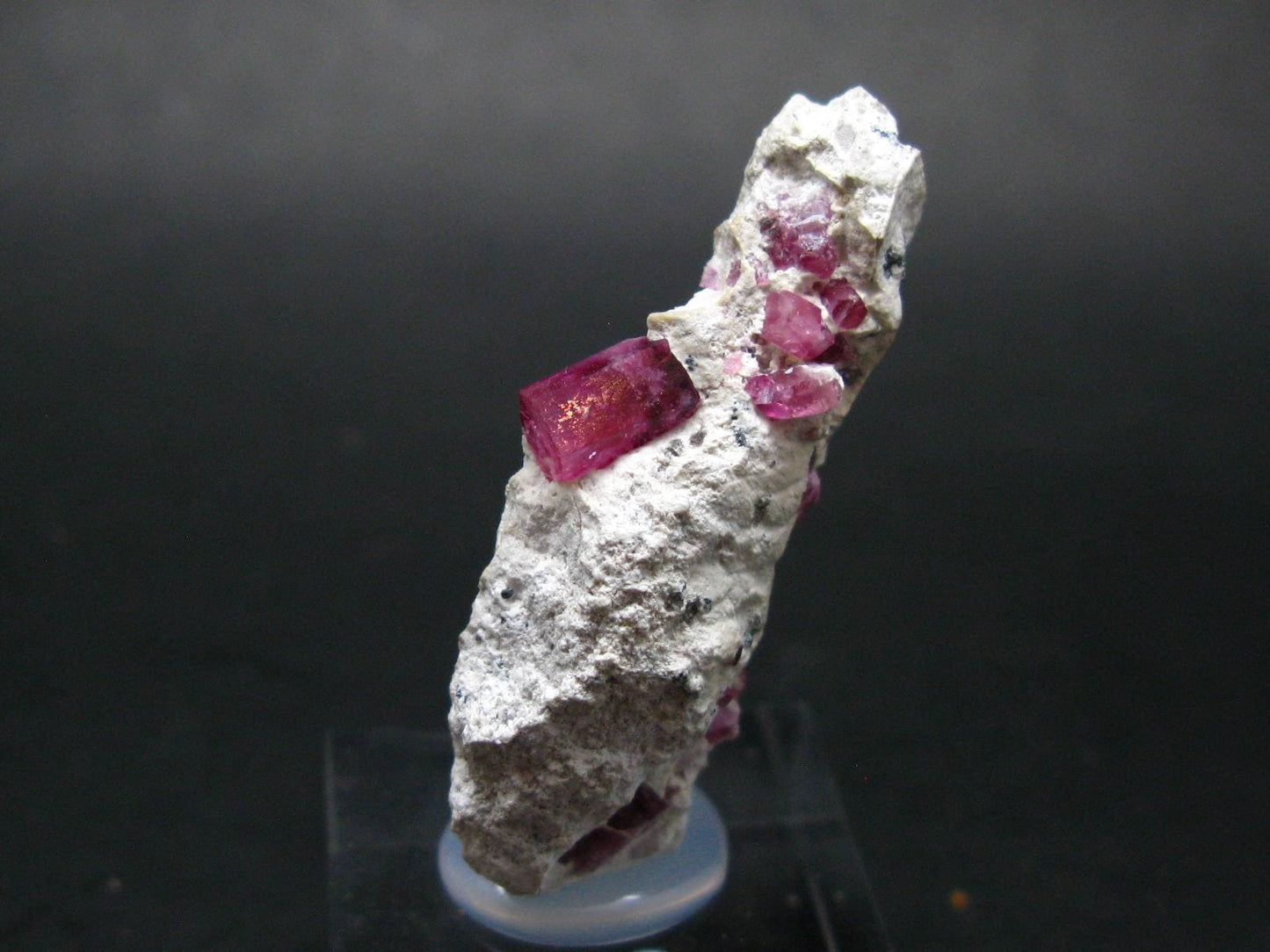 Rare Gem Bixbite Red Emerald Beryl Cluster From Utah USA - 1.8"