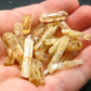Lot of 25 Imperial Topaz Crystals From Brazil - 78.70 Carats