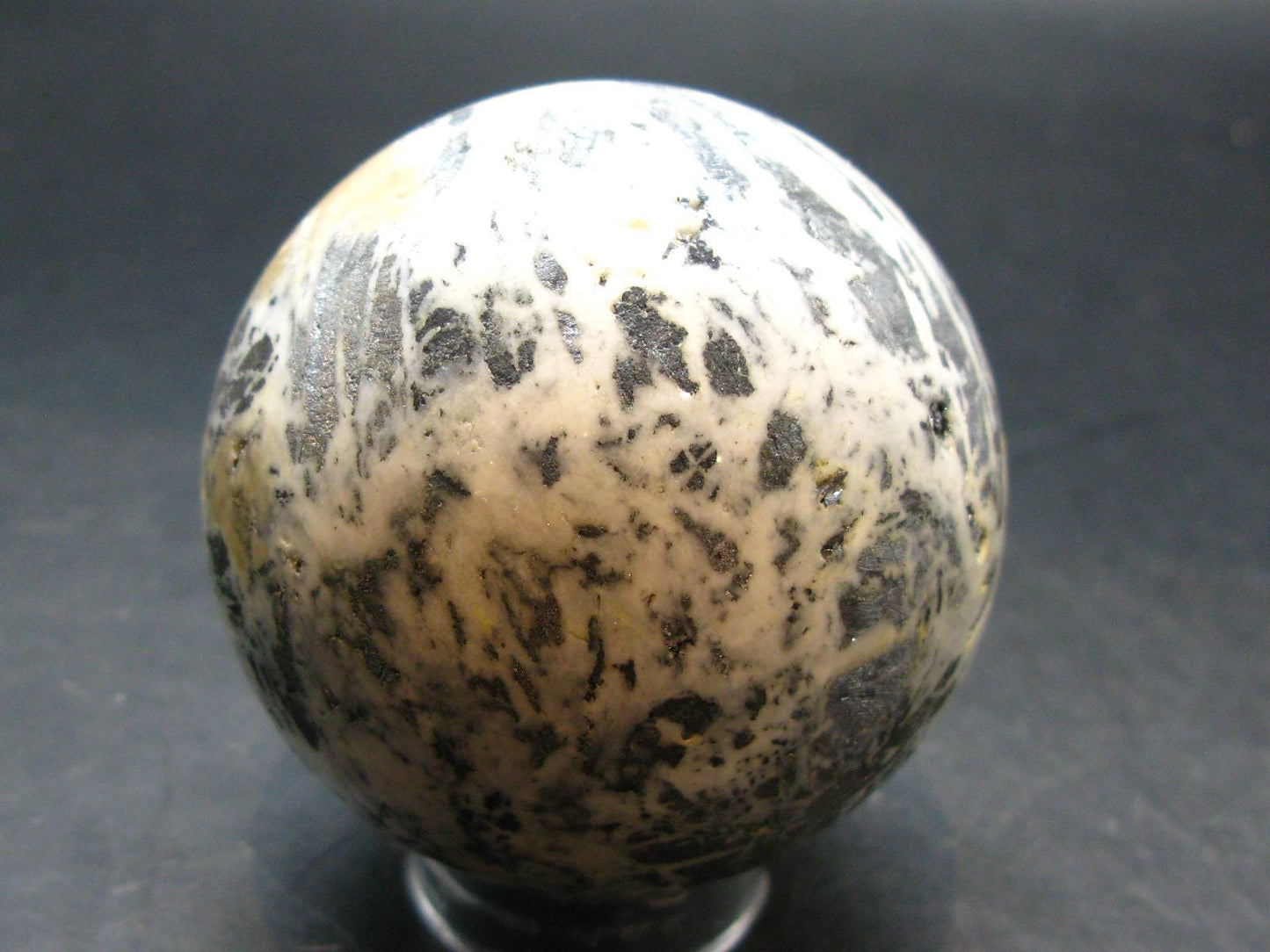 Rare Stibnite Sphere Ball From China - 418.73 Grams - 2.5"