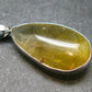 Rutilated Quartz Silver Pendant From Brazil - 1.6" - 6.59 Grams