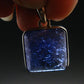 Large Gemmy Natural Faceted Tanzanite Zoisite Sterling Silver Pendant from Tanzania - 1.1'' - 8.75 Grams