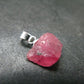 Rhodochrosite Sterling Silver Pendant From Alma Colorado, USA - 0.6" - 0.93 Grams