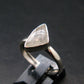 Natrolite Silver Ring From Russia - 2.07 Grams - Size 8