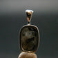 Phenakite Phenacite Crystal Silver Pendant From Russia - 0.7" - 1.27 Grams