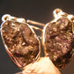 Alexandrite Sterling Silver Earrings from Brazil - 1.2" - 3.64 Grams